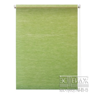 Рулонная штора Концепт (зелёный) 40х175