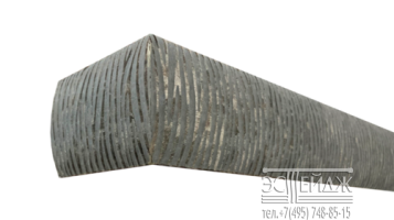 Багетный карниз АЛЬКОЙ ПАТИО, графит 