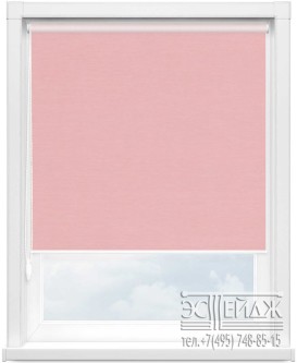 Рулонная штора МИНИ арт. Лусто (светло-розовый)