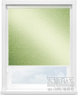 Рулонная штора МИНИ Кристалл КЛ-70 (цв.зеленый)