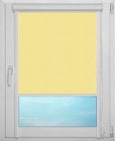 Рулонная штора UNI арт. АЛЬФА 3310 (желтый)