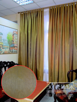 Комплект штор "Соломея" на патах.