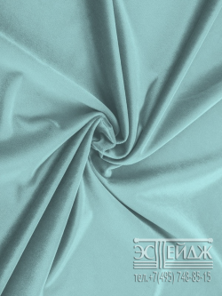 Ткань бархат Эстейдж мятно-зеленый