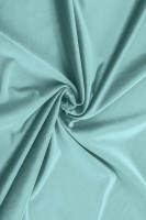 Ткань бархат Эстейдж мятно-голубой