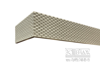 Багетный карниз ЭЛЬЧЕ ПАТИО, серый