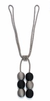 Подхват-шнур "шары" FL09232 (серый)