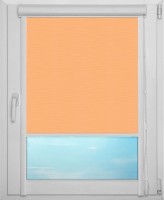 Рулонная штора UNI арт. АЛЬФА 4261 (св.оранжевый)