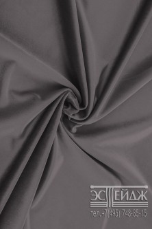 Ткань бархат Эстейдж серый