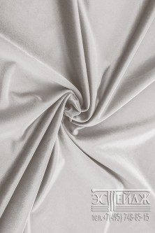 Ткань бархат Эстейдж светло-серый