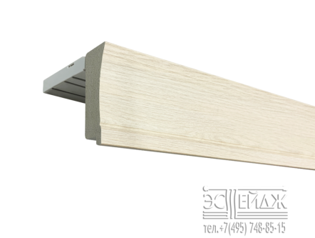 Багетный карниз САРАГОСА ВУДЛАЙН ПРИМО, кремовый