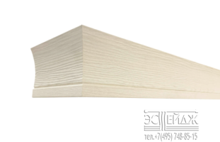 Багетный карниз САРАГОСА ВУДЛАЙН ПАТИО, кремовый 