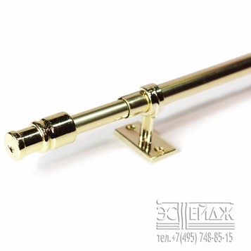 Карниз кафе-стиль 85-135см (цв.золото)