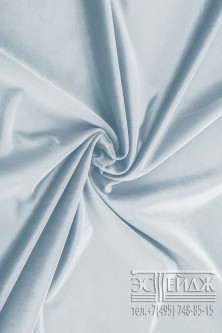 Ткань бархат Эстейдж голубой