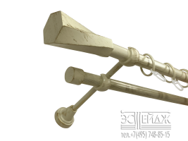 Карниз двухрядный 