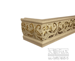 Багетный карниз СОРИЯ ПАТИО, берёза 