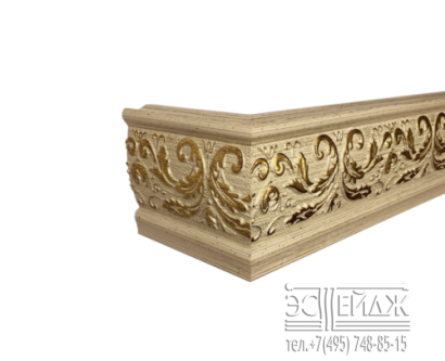 Багетный карниз СОРИЯ ПАТИО, берёза 