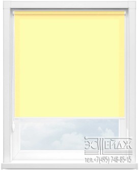 Рулонная штора MINI арт. АЛЬФА 3310 (желтый)
