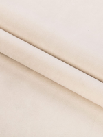 Ткань велюр Эстейдж молочный