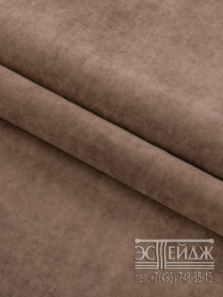 Ткань велюр Эстейдж темно-бежевый