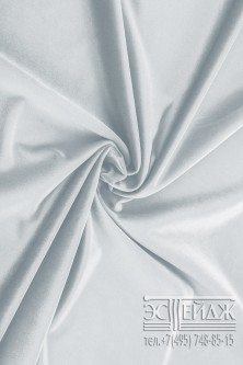 Ткань бархат Эстейдж серо-голубой