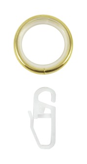 Кольцо ОСТ с крючком D16, латунь