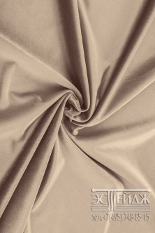 Ткань бархат Эстейдж пудрово-бежевый