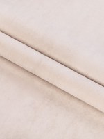 Ткань велюр Эстейдж молочный