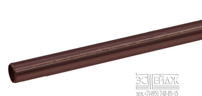 Штанга круглая гладкая Ост D16, цвет шоколад