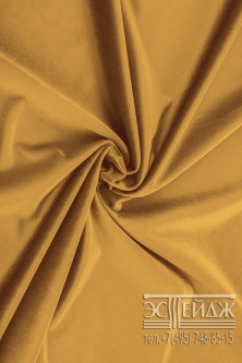 Ткань бархат Эстейдж золотой