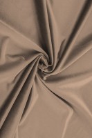 Ткань бархат Эстейдж бежево-серый