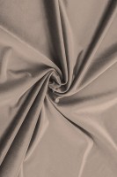 Ткань бархат Эстейдж серо-бежевый