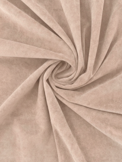 Ткань бархат Эстейдж бежевый