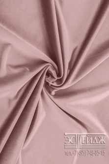 Ткань бархат Эстейдж пудрово-розовый