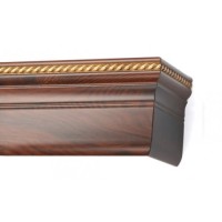 Багетный карниз Олимп (цв.орех)  