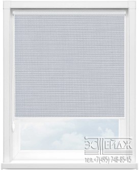 Рулонная штора MINI арт. СКРИН 3% 1852 (серый)
