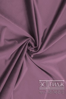 Ткань бархат Эстейдж сиренево-розовый