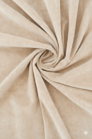 Ткань бархат Эстейдж светло-бежевый