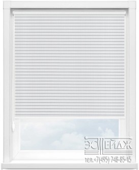 Рулонная штора МИНИ арт. Гэлакси (белый)