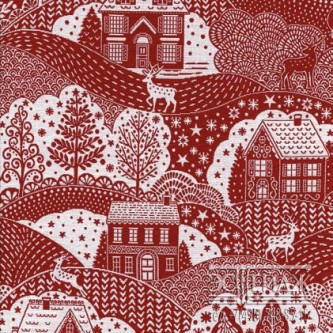 Ткань WINTER GRAZ 11 RED