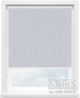 Рулонная штора MINI арт. СКРИН 5% 1608 (светло-серый)