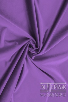 Ткань бархат Эстейдж фиолетовый