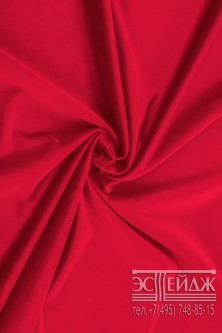 Ткань бархат Эстейдж красный