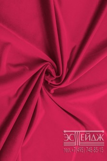 Ткань бархат Эстейдж темно-красный