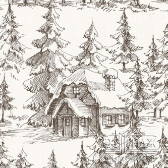 Ткань WINTER STELVIO 32 BROWN