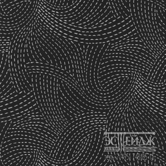 Ткань WINTER TILS 90 BLACK