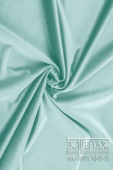 Ткань бархат Эстейдж мятный