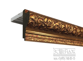 Багетный карниз ВИТОРИЯ ПРИМО, красное золото