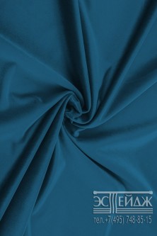 Ткань бархат Эстейдж сине-зеленый
