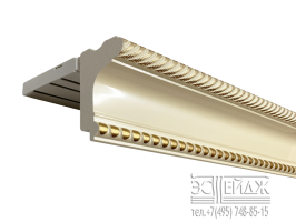 Багетный карниз АРТИС ПРИМО, перламутр