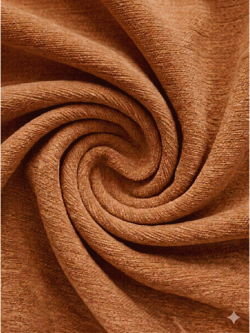 Ткань шенилл Эстейдж терракотовый